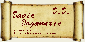Damir Dogandžić vizit kartica